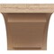 Ekena Millwork 4in. W x 4in. H x 20in. L Rivera Woodgrain TimberThane Rafter Tail, Primed Tan RFTUR04X04X20RIVRCPR - alternate 6
